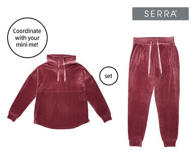 Adult's Velour Tracksuit Set