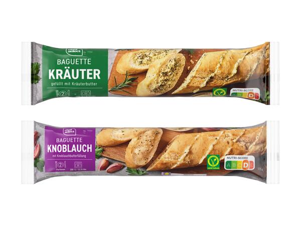 Kräuter-/Knoblauch Baguette