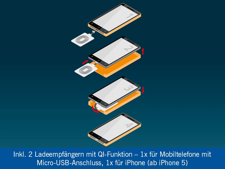 LIVARNO(R)LUX Handyladestation mit LED-Stimmungslicht