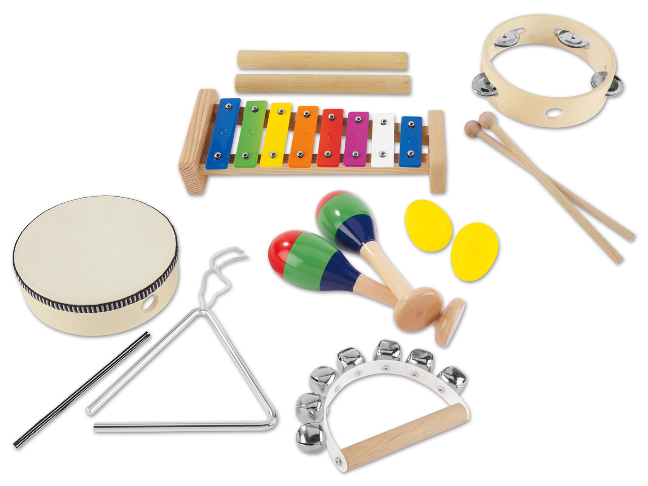Musikinstrumente-Set