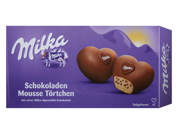 Milka Schokoladen Mousse Törtchen