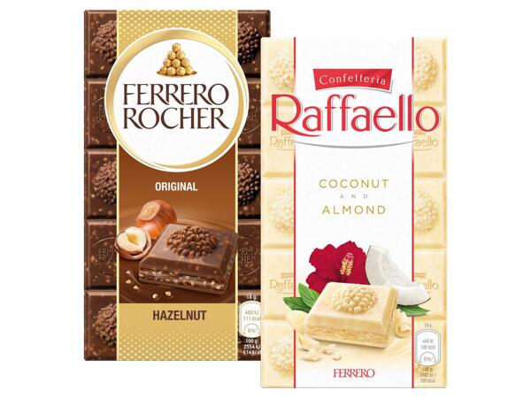 FERRERO ROCHER / RAFFAELLO ČOKOLÁDA