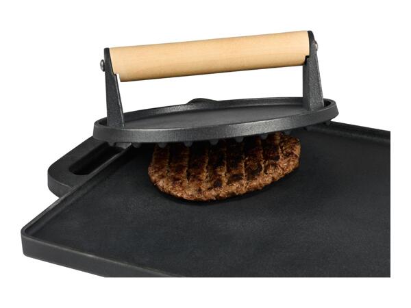 Grillmeister Ridged Burger Press