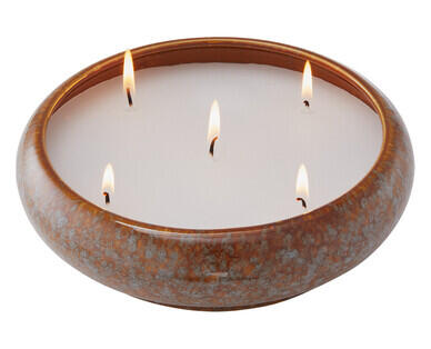 Citronella Glazed Ceramic Candle 400g