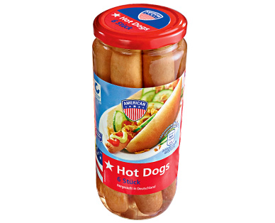AMERICAN Hot Dogs, 6 Stück