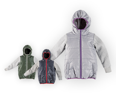 Veste mélange de matières pour enfants KIDZ ALIVE