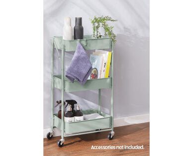Folding 3-Tier Trolley