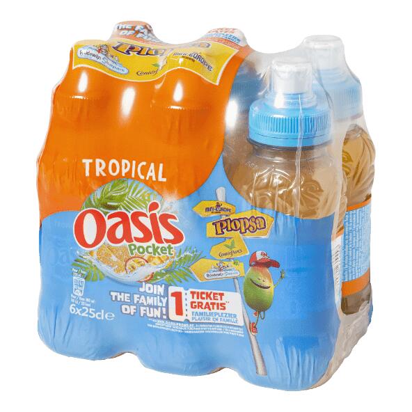 OASIS(R) 				Boisson aux fruits, 6 pcs