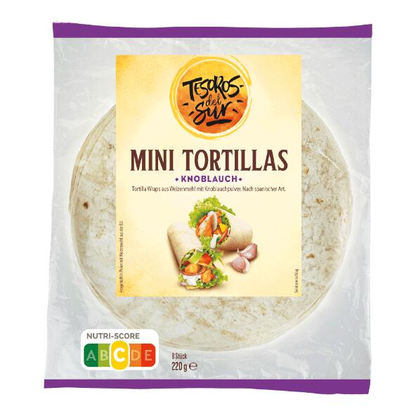 Minitortillas, 8 pcs