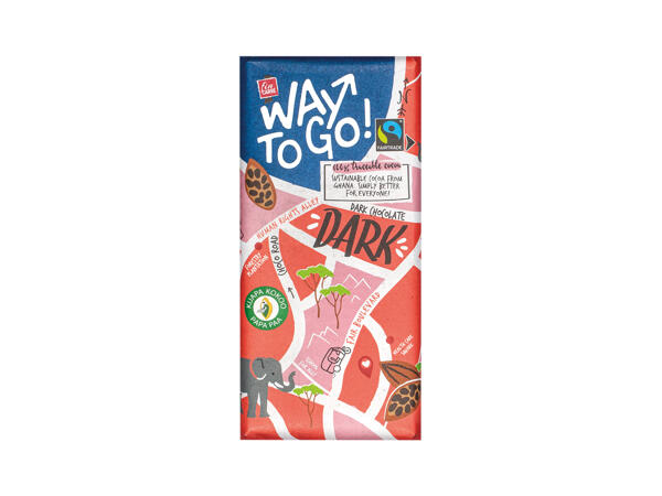 Dark Chocolate Bar Way to Go