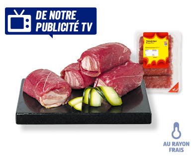 Paupiettes de bœuf/porc