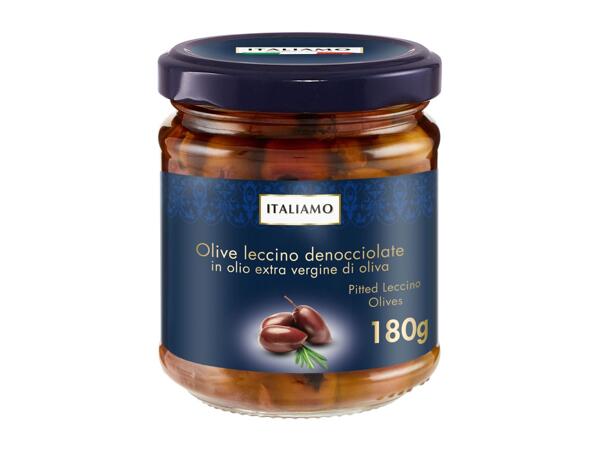 Italiamo Leccino Olives in Extra Virgin Olive Oil