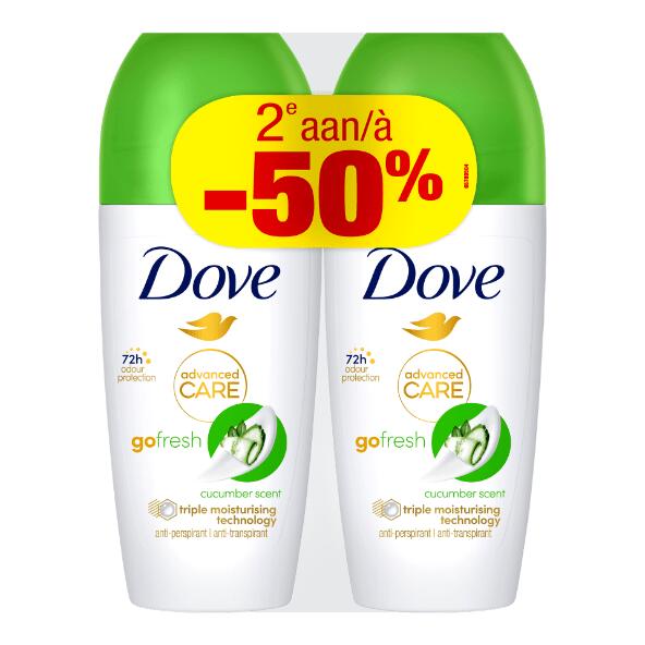DOVE(R) 				Déodorant roll-on