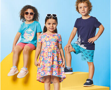Children's Tees 5pk or Dresses 3pk