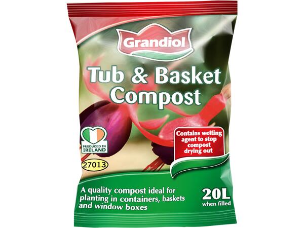 Tub & Basket Compost 20L