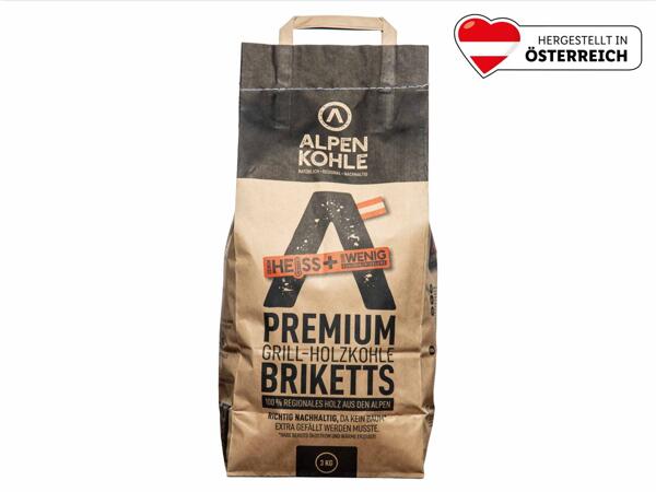 Grill-Holzkohle Briketts