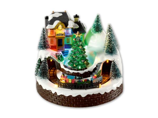 LED-Weihnachtsdorf „M"
