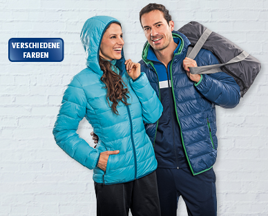 CRANE(R) Damen-/Herren-Jacke in Daunen-Optik