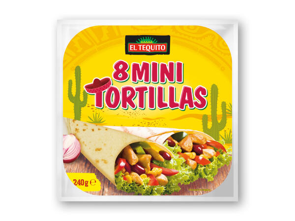 Tacoskaller, -wraps eller -minitortillas