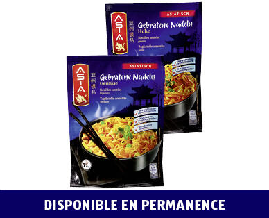 ASIA 
 PLAT CUISINÉ DE NOUILLES