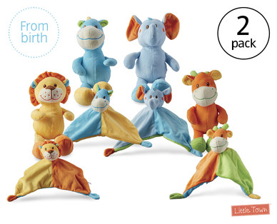 Comfort Blanket/Soft Toy Set