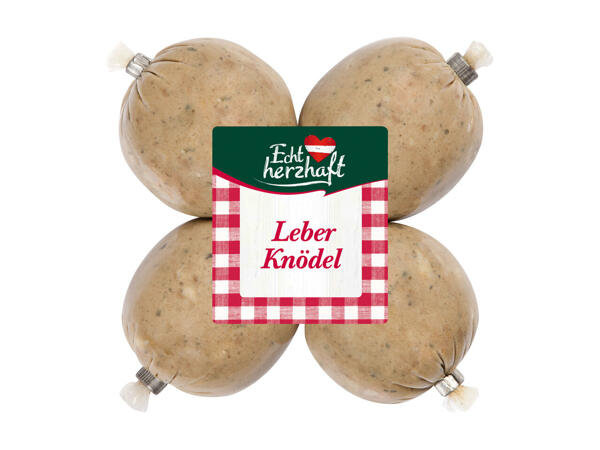 ECHT HERZHAFT Leberknödel