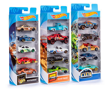 HOT WHEELS 5er-Pack Geschenkset