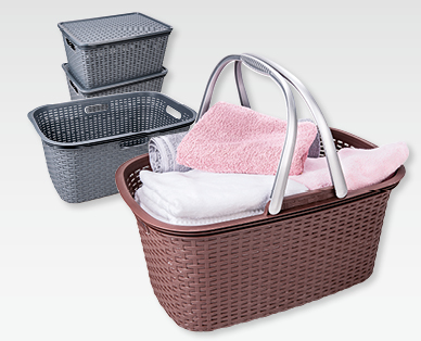 Articles ménagers aspect tressé EASY HOME(R)