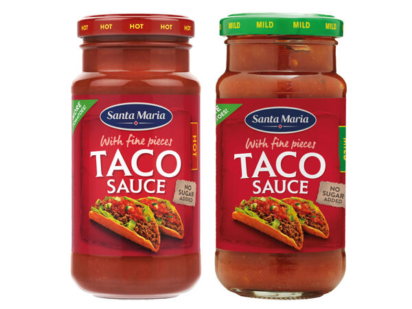 Santa Maria Tacosauce mild oder hot