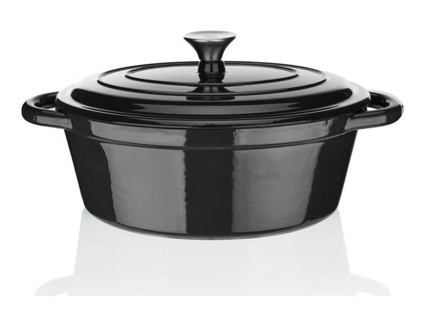 Ernesto 4L Cast Iron Casserole Dish