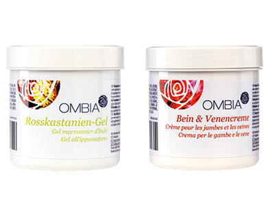 OMBIA
ROSSKASTANIEN-GEL/BEIN-/VENENCRÈME