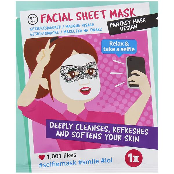 Selfie sheet mask