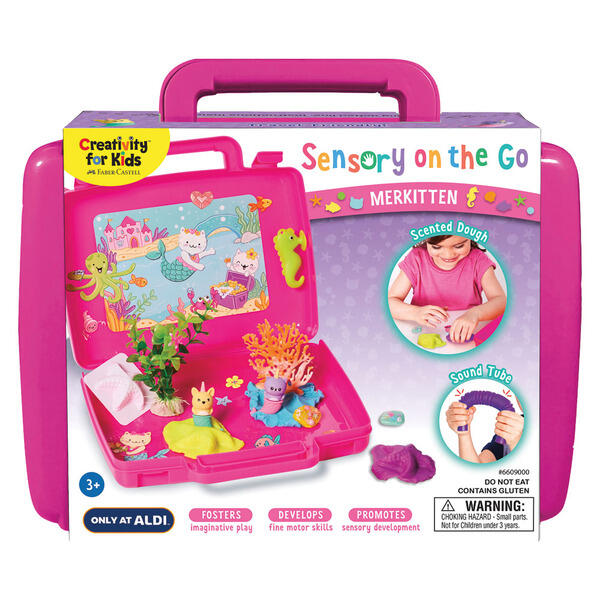 Creativity for Kids Merikitten Travel Sensory Bin