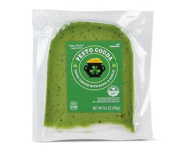 Happy Farms Preferred Pesto Gouda or English Sage Derby