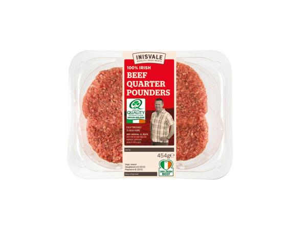 Irish Beef Quarter Pounders