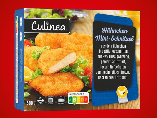 Hähnchen Mini Schnitzel paniert/Cordon Bleu
