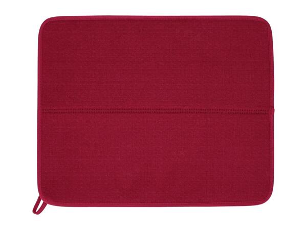 W5 Red Dish Drying Mat