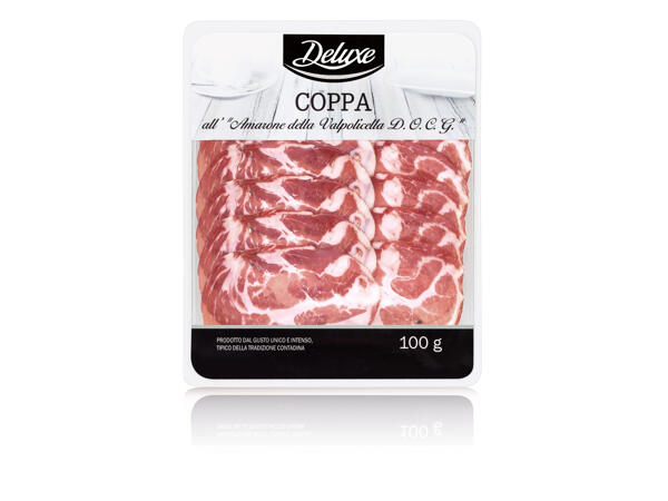 Coppa Salami with "Amarone della Valpolicella DOCG"