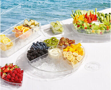 Ice Base Serving Platters
