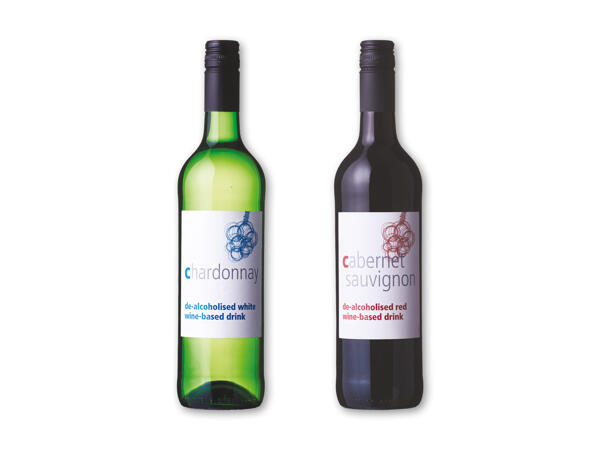 Alkoholfri Chardonnay eller Cabernet Sauvignon