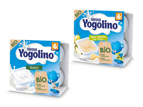 Dessert pour bébé Nestlé bio