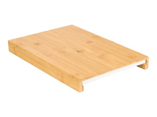 Livarno Home Bamboo Chopping Board With Pull-Out Tray