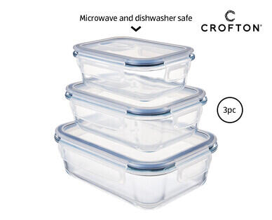 Glass Storage Containers 3pc
