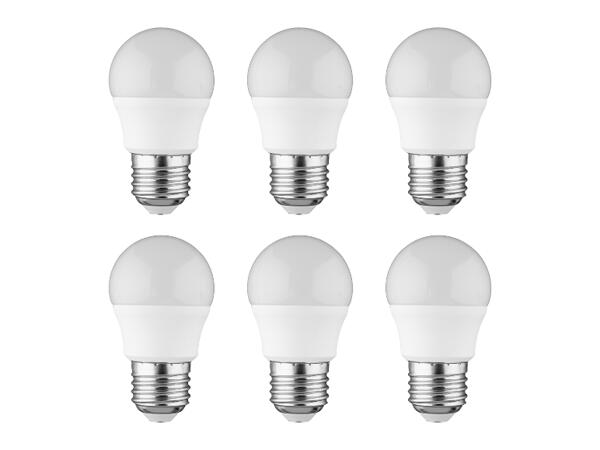 LED žárovky, 6 kusů