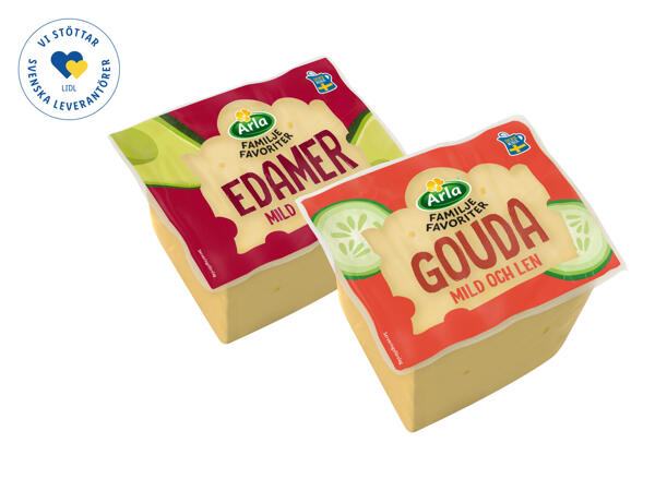 Arla familjefavoriter Edamer/Gouda