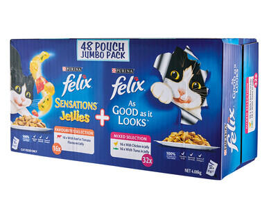 Felix Cat Food Multipack 48 x 85g