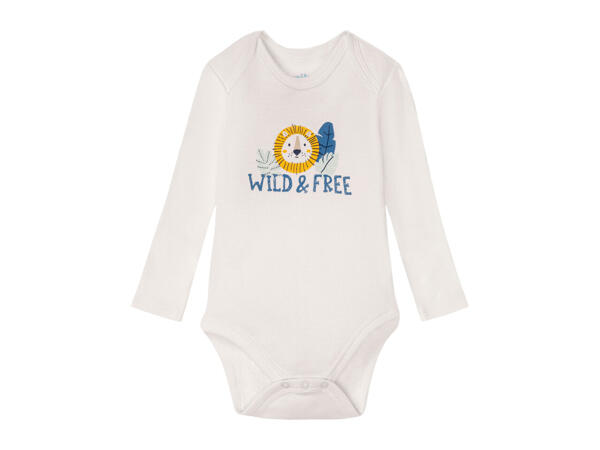 Lupilu Baby Long-Sleeve Bodysuits