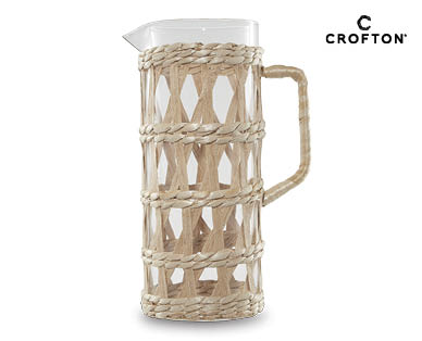 Jug with Woven Raffia