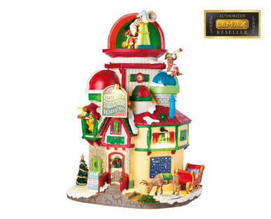Lemax Village Scene - Santa's Stratospheric Observatory