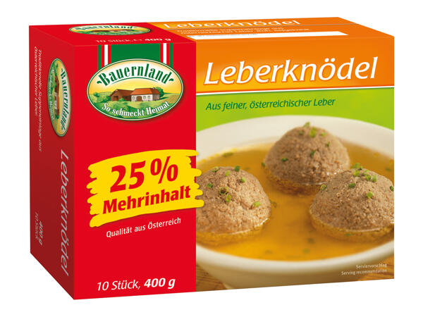Bauernland Leberknödel